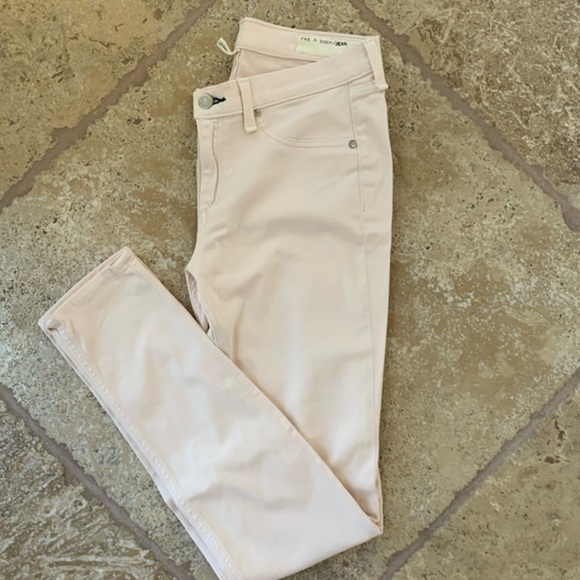 rag & bone Pants - Rag & Bone Magnolia Leggings Jeans Blush Pink Sz 29